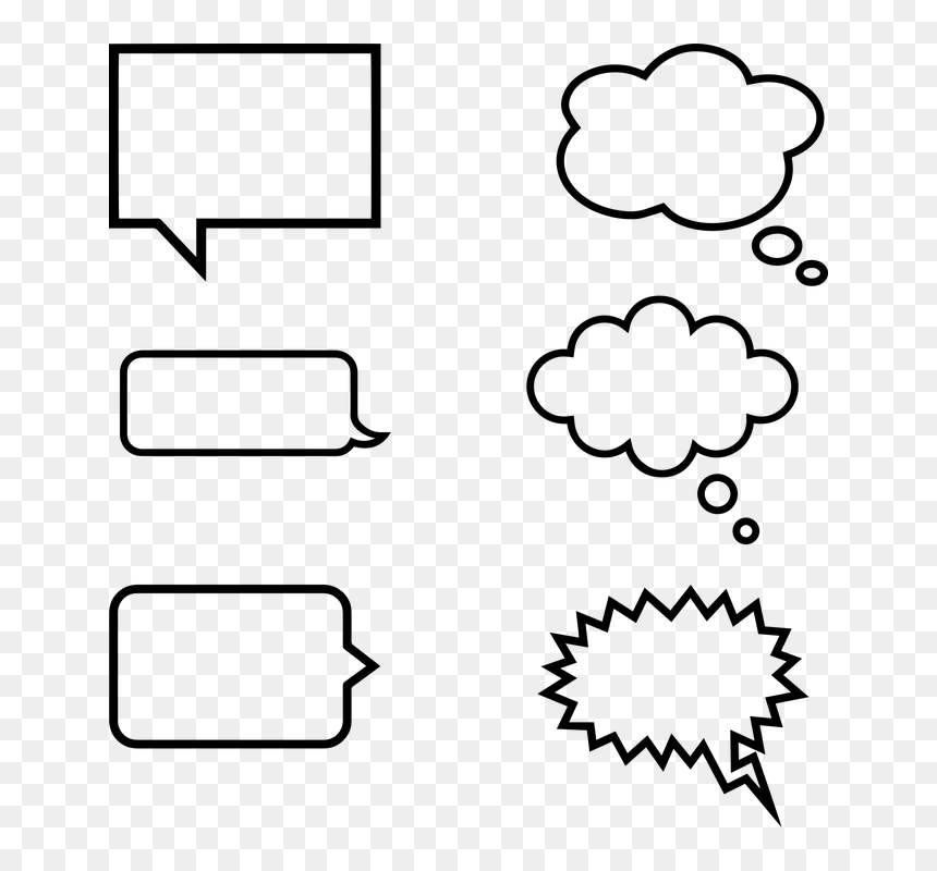 Speech Balloon, HD Png Download - talking bubble png