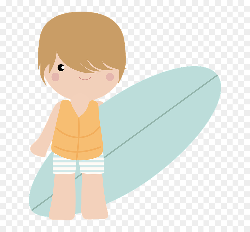 Boy Surf Png, Transparent Png - surfer png