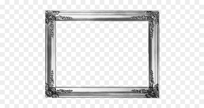 Silver Border Png, Transparent Png - silver border png
