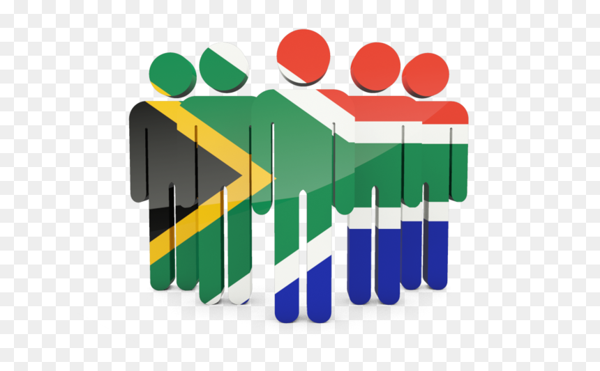 Download Flag Icon Of South Africa At Png Format - South African People With Flag, Transparent Png - african people png