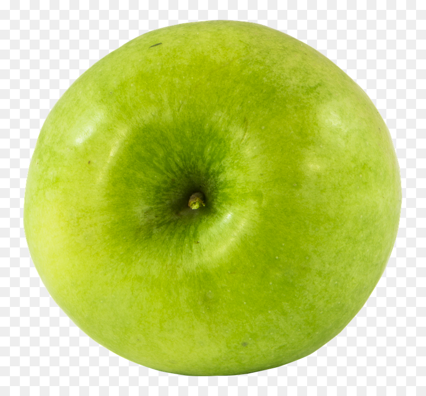 Fruit Apple Png Green Cutout Transparent M - Green Apple Top Png, Png Download - apple.png