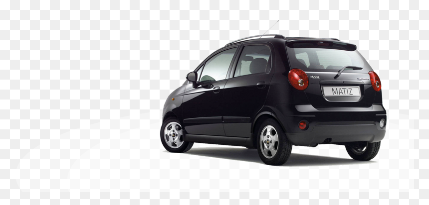 Chevrolet Matiz, HD Png Download - car back png