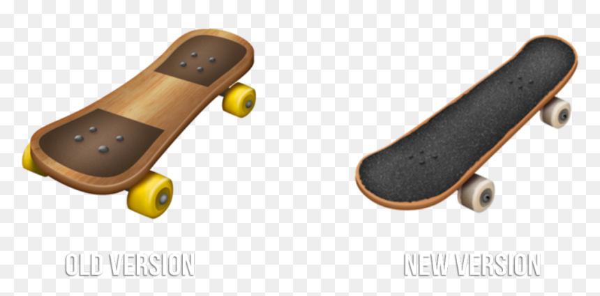 Emoji Skate Whatsapp, HD Png Download - wow emoji png