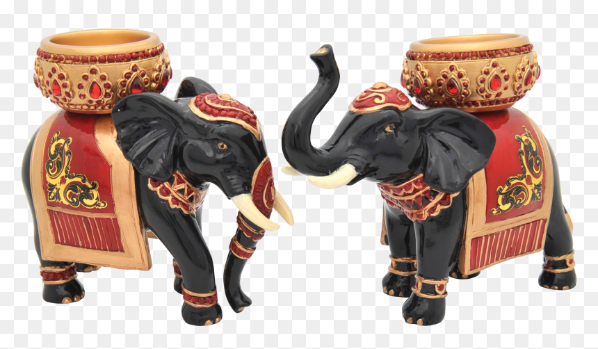 16422 Precious Elephant Pair - Pair Of Precious Elephants, HD Png Download - republican elephant png