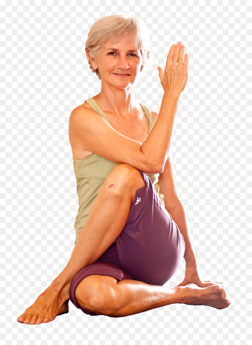 Senior Gentle Yoga Centered Hawaii - Senior Yoga Png Yoga, Transparent Png - hawaii png