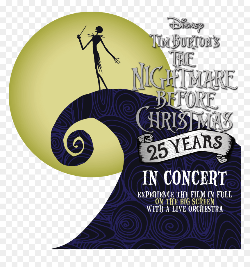 Nightmare Before Christmas Concert London, HD Png Download - nightmare before christmas png