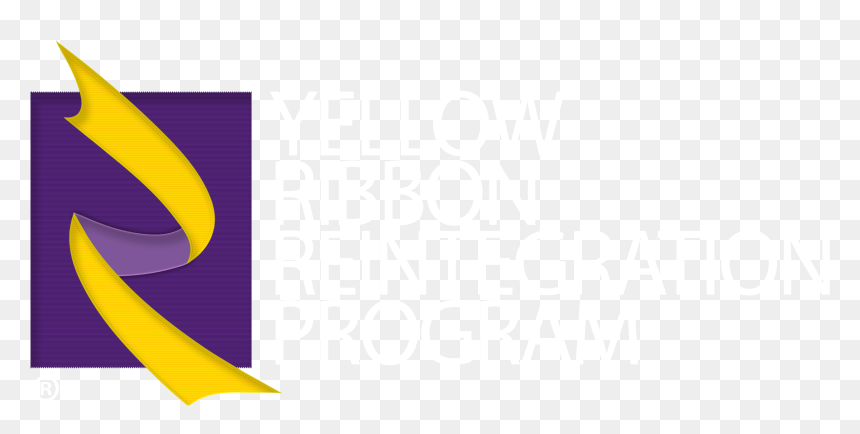 Yellow Purple Logo Png, Transparent Png - yellow ribbon png