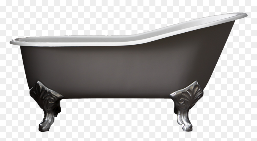 Transparent Background Clawfoot Tub Clipart, HD Png Download - bathtub png