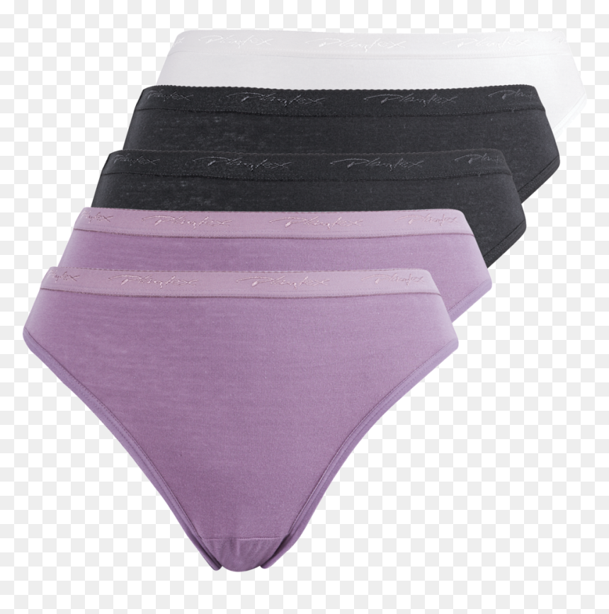 5 Pack Plain Hi Cut Panty, HD Png Download - panties png
