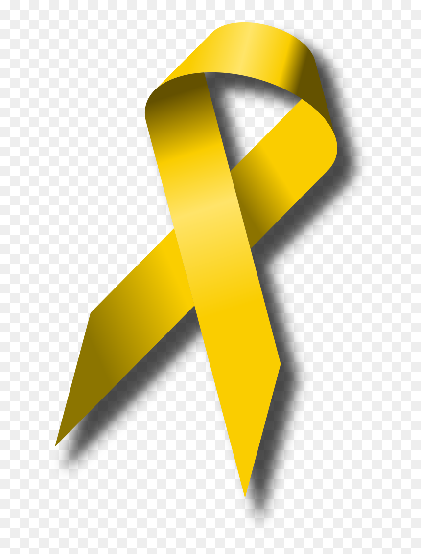 Graphic Design, HD Png Download - yellow ribbon png
