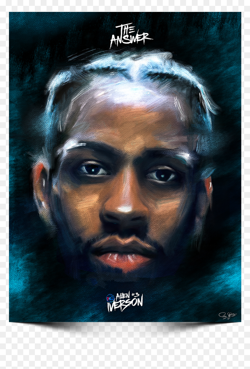 Allen Iverson, HD Png Download - allen iverson png