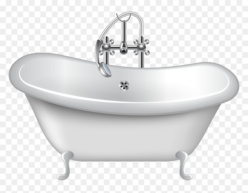 Bathtub Png Clip Art - Png Clipart Bathtub, Transparent Png - bathtub png