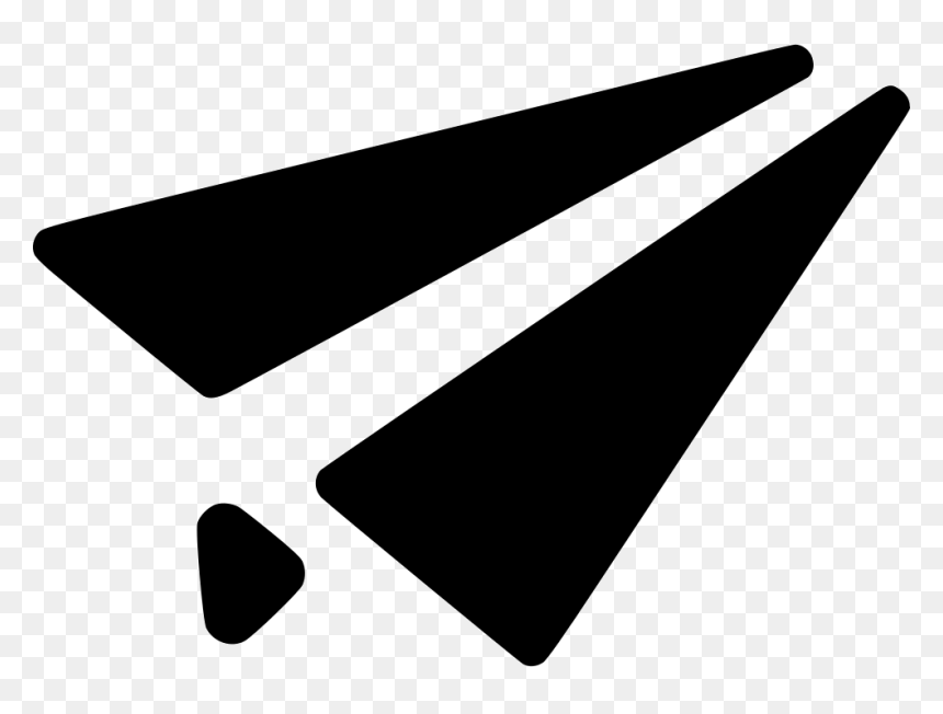 Mail Sent Send Envelope Plane Paper Airplane - Portable Network Graphics, HD Png Download - paper airplane png