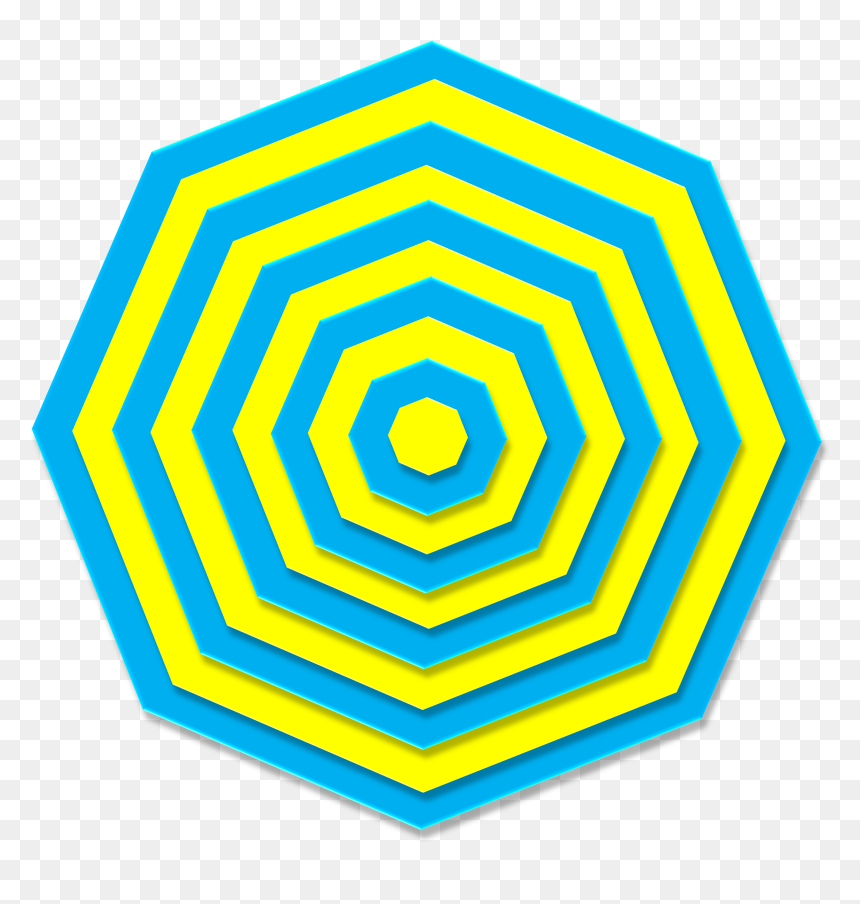 Текстура Зонта, HD Png Download - hexagon pattern png