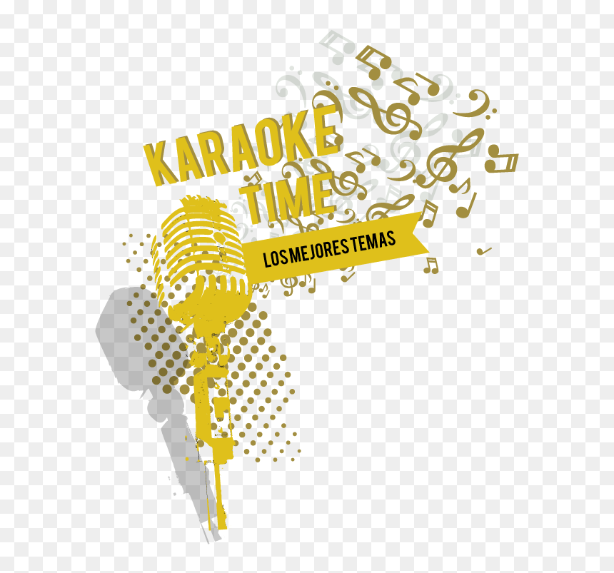 Concurso De Karaoke - Retro Microphone, HD Png Download - karaoke png
