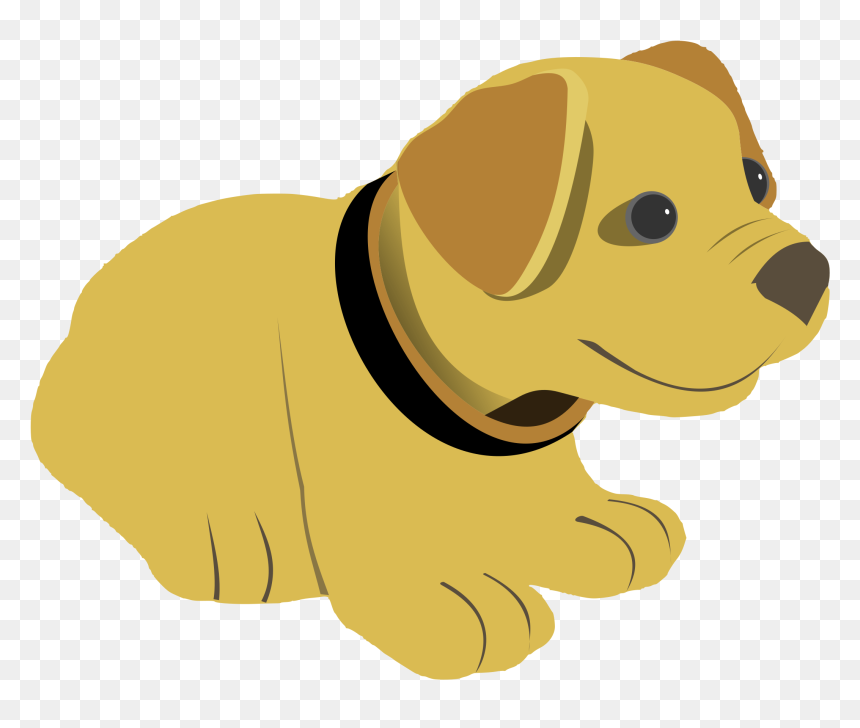 A Cute Dog Clip Arts - Anjing Clipart, HD Png Download - cute dog png