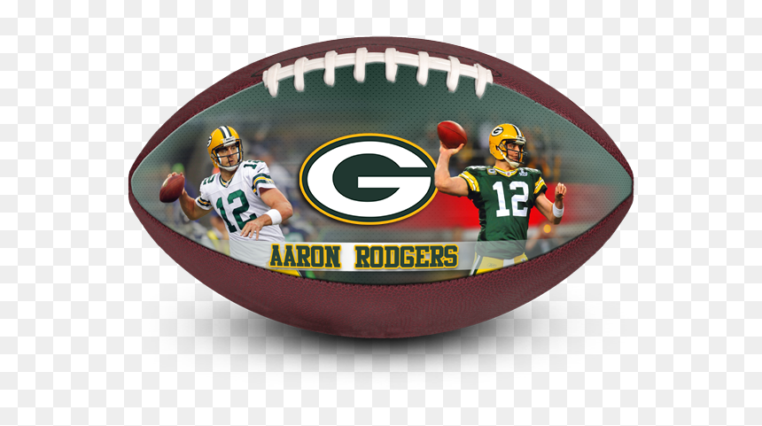 Bola Futebol Americano Packers, HD Png Download - allen iverson png