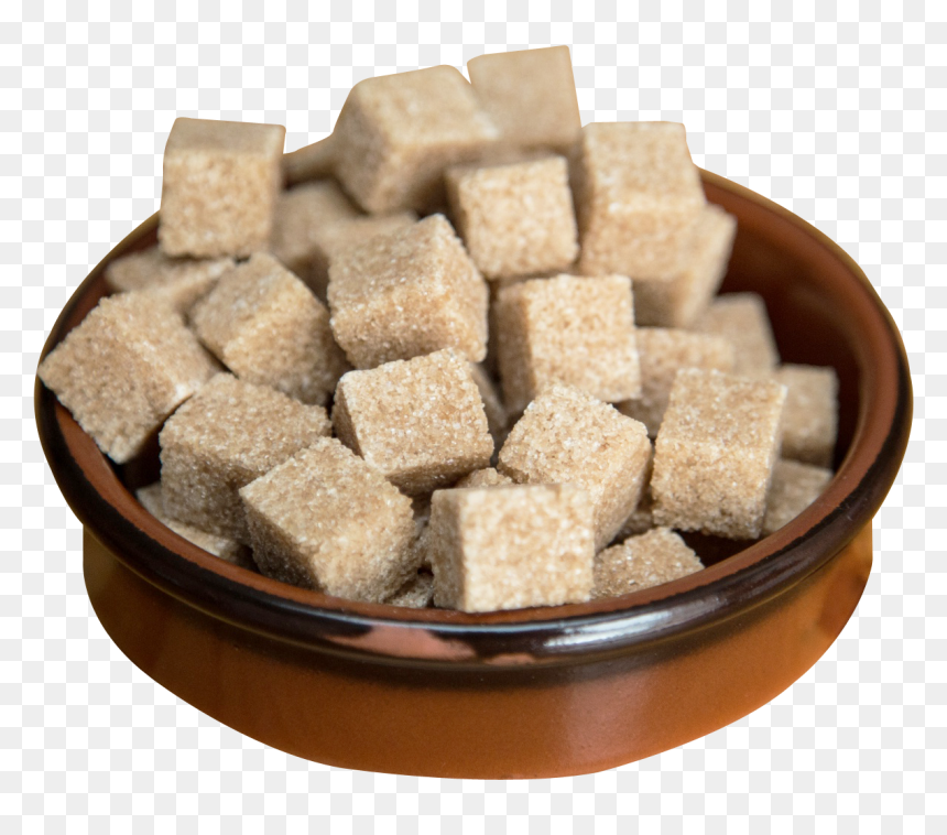 Download Brown Cane Sugar Cubes Png Transparent Image - Brown Sugar Cubes In Coffee, Png Download - sugar png
