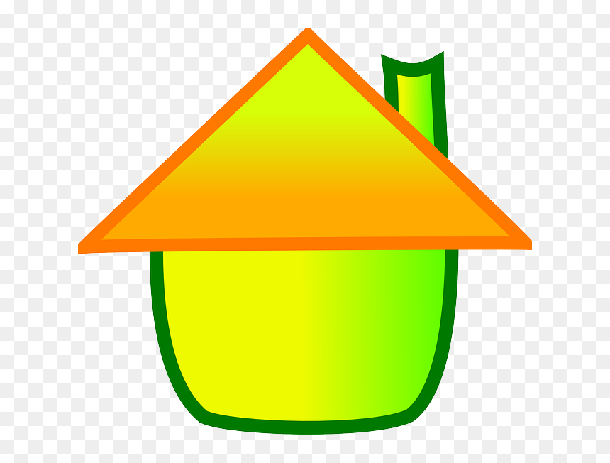 Home, HD Png Download - house outline png