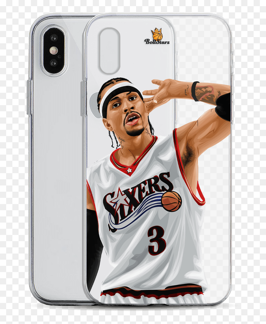 Philadelphia 76ers, HD Png Download - allen iverson png