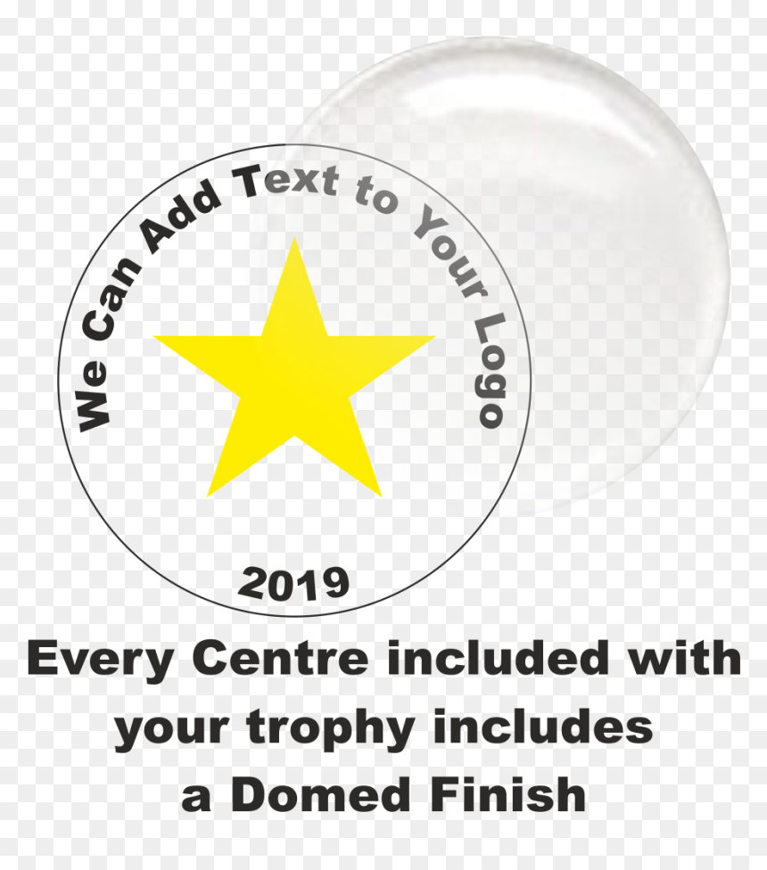 The Rising Star Plastic Football Trophy 105mm - Circle, HD Png Download - quotation marks png