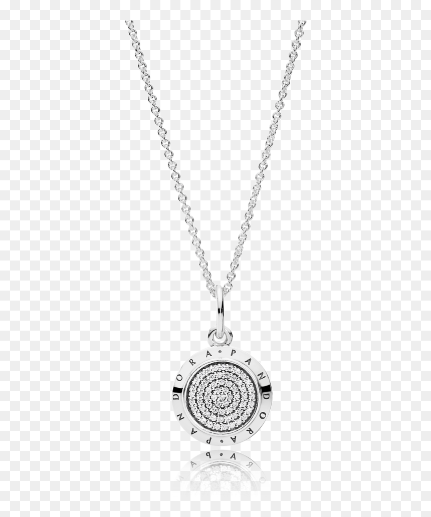 Pandora Signature Necklace, HD Png Download - pandora logo png