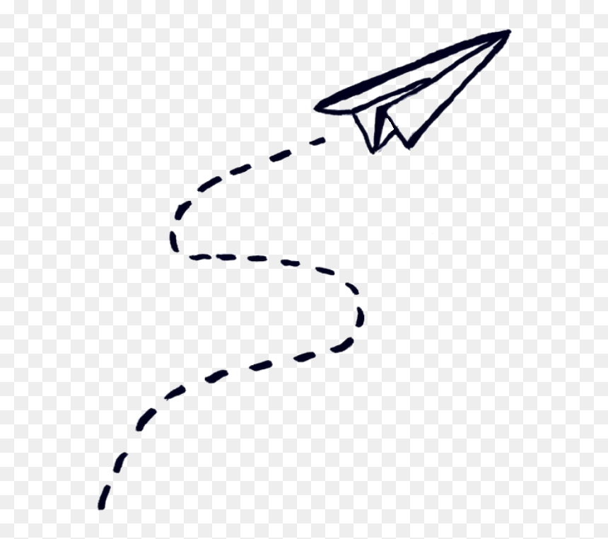 Paperplane - Paper Plane Png Move, Transparent Png - paper airplane png