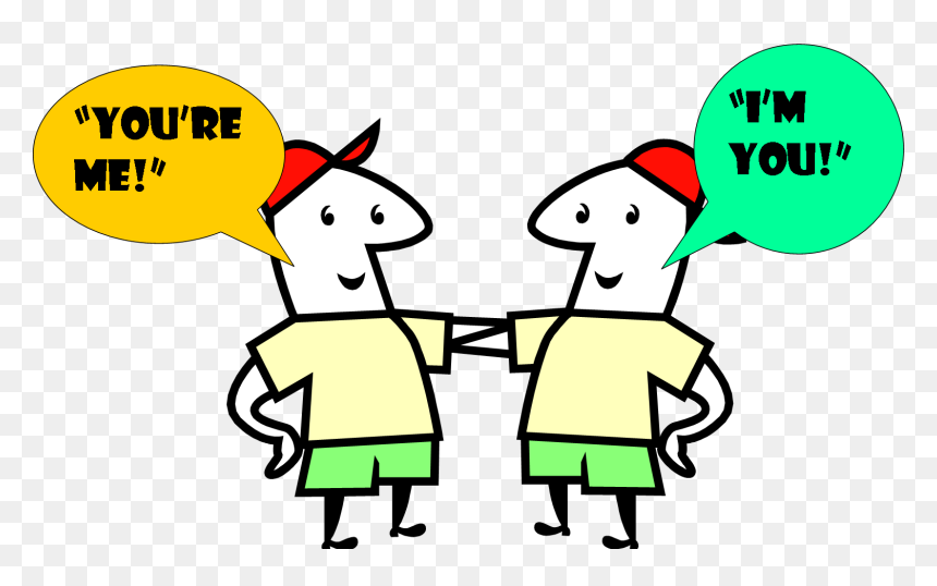 Twin Day Clipart, HD Png Download - quotation marks png