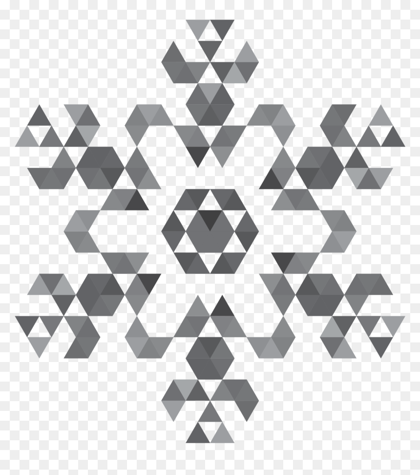 Triangle, HD Png Download - snowing png