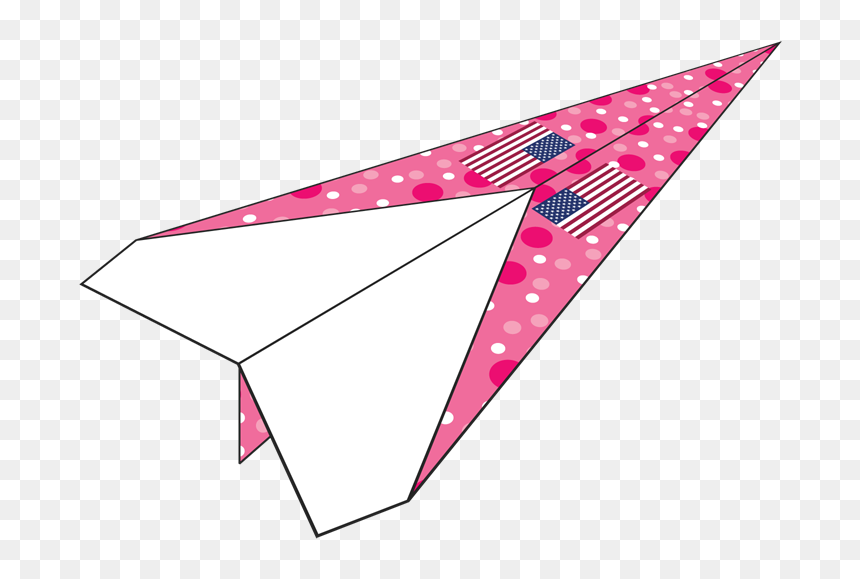 [b1p5i8 Full] - Triangle, HD Png Download - paper airplane png