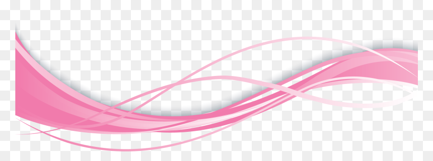 Pink Line Wave - Lineas Rosadas Png, Transparent Png - heartbeat line png