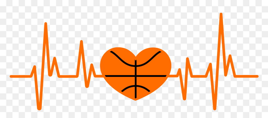Heart Beat Black And White, HD Png Download - heartbeat line png