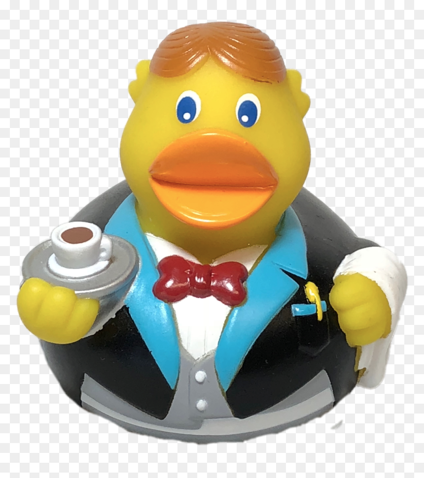 Waiter Rubber Duck , Png Download - Bath Toy, Transparent Png - rubber duck png