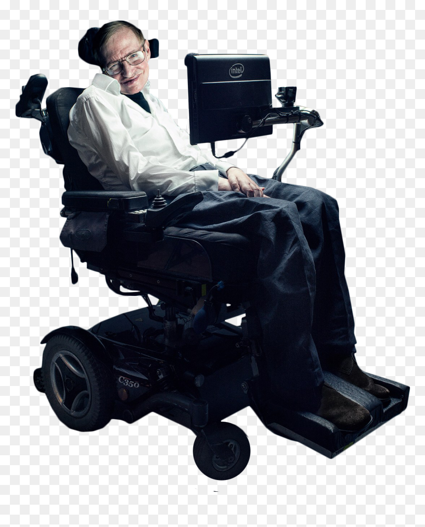 Stephen Hawking Png, Transparent Png - wheelchair png