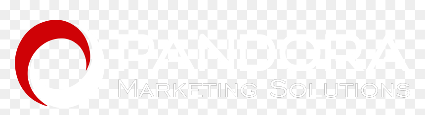Pandora Marketing Solutions Ltd - Black-and-white, HD Png Download - pandora logo png