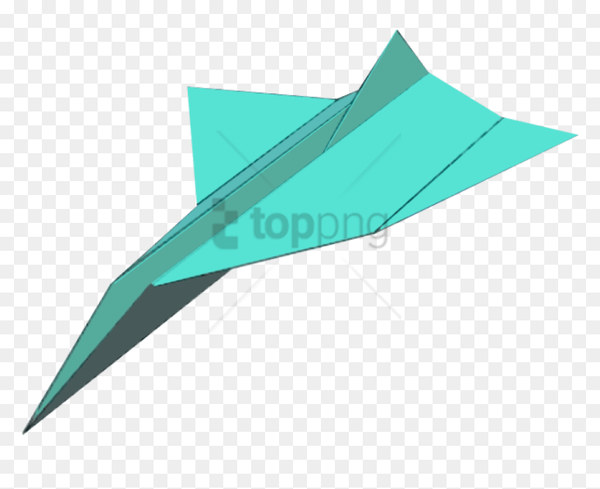 Paper Airplane , Png Download - Bottlenose Paper Airplane, Transparent Png - paper airplane png