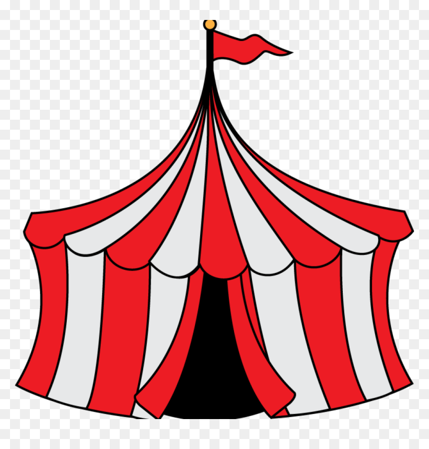 Carnival Flag Cliparts Many Interesting Cliparts - Circus Tent Clipart, HD Png Download - flag banner png