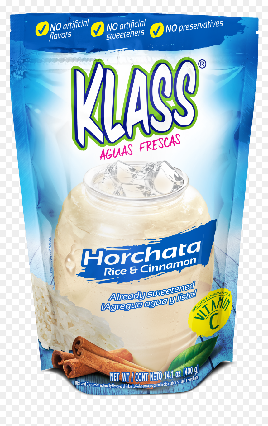 Klass Horchata Naturally Flavored Drink Mix - Klass Horchata, HD Png Download - aguas frescas png
