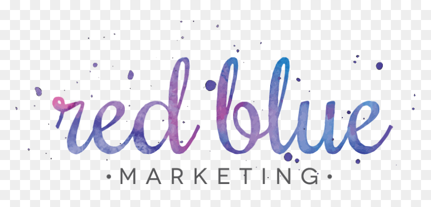 Red Blue Marketing - Calligraphy, HD Png Download - facebook reactions png