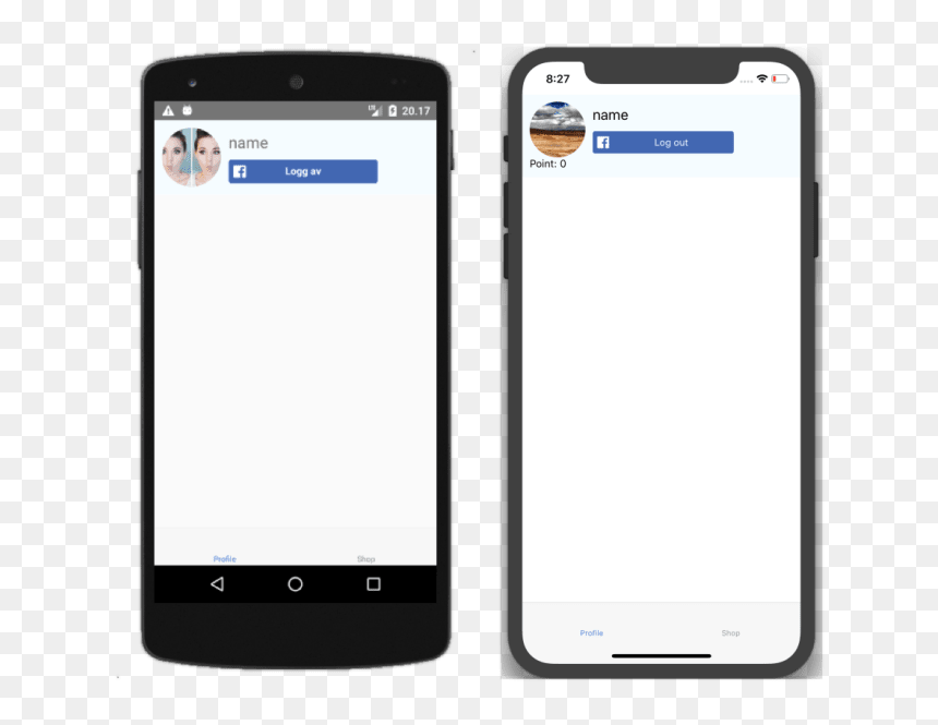 Iphone, HD Png Download - facebook reactions png