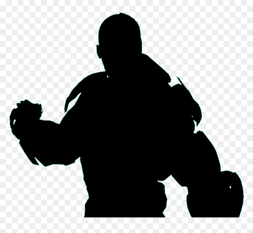 Cyborg Silhouette Justice League, HD Png Download - cyborg png