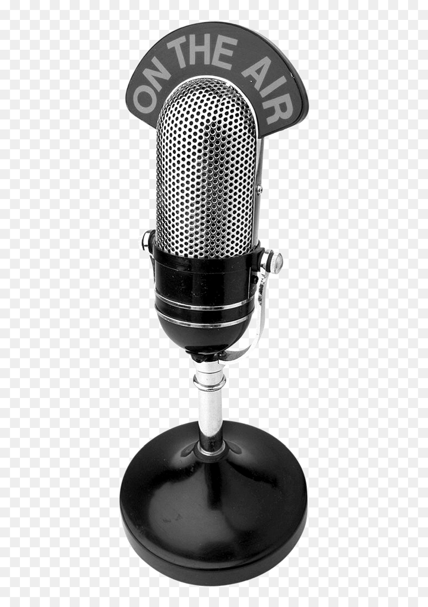 Vintage Radio Microphone - Radio Microphone Png, Transparent Png - vintage microphone png