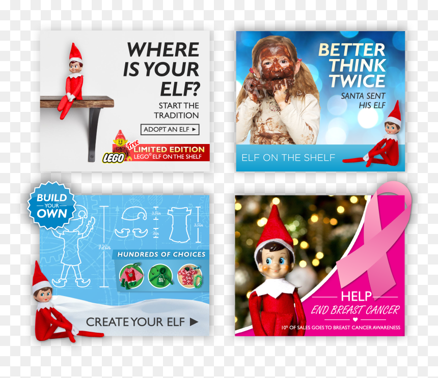 Elf On The Shelf - Christmas, HD Png Download - elf on the shelf png
