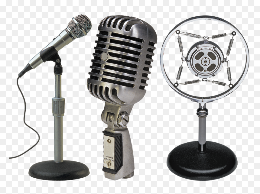 Prat Radio, HD Png Download - vintage microphone png