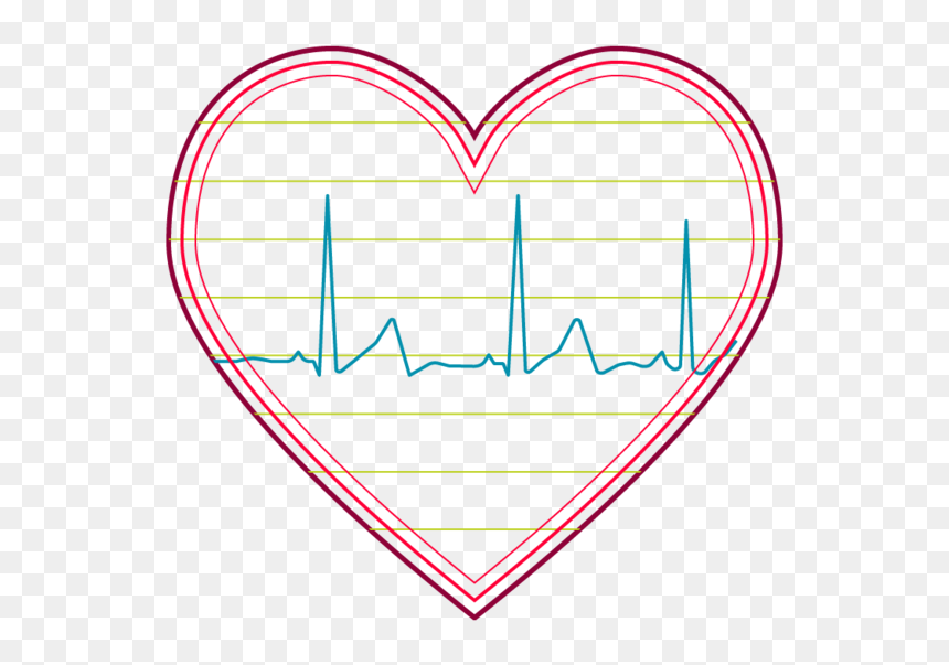 Img-heartrate@2x - Heart, HD Png Download - heartbeat line png