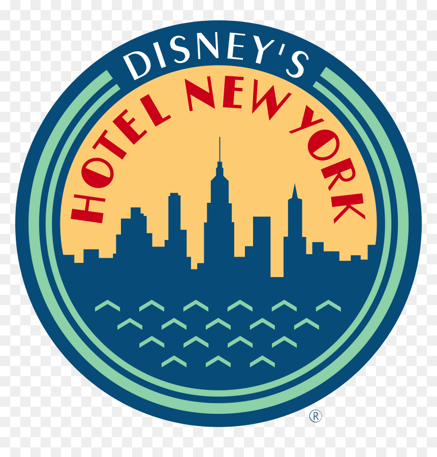 Disney Hotel New York Logo, HD Png Download - new york skyline png