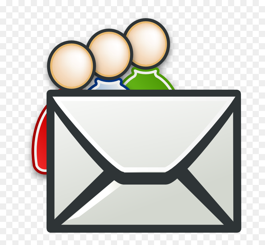 Email Group Icon Png , Png Download - Mail Icon Png White, Transparent Png - group icon png