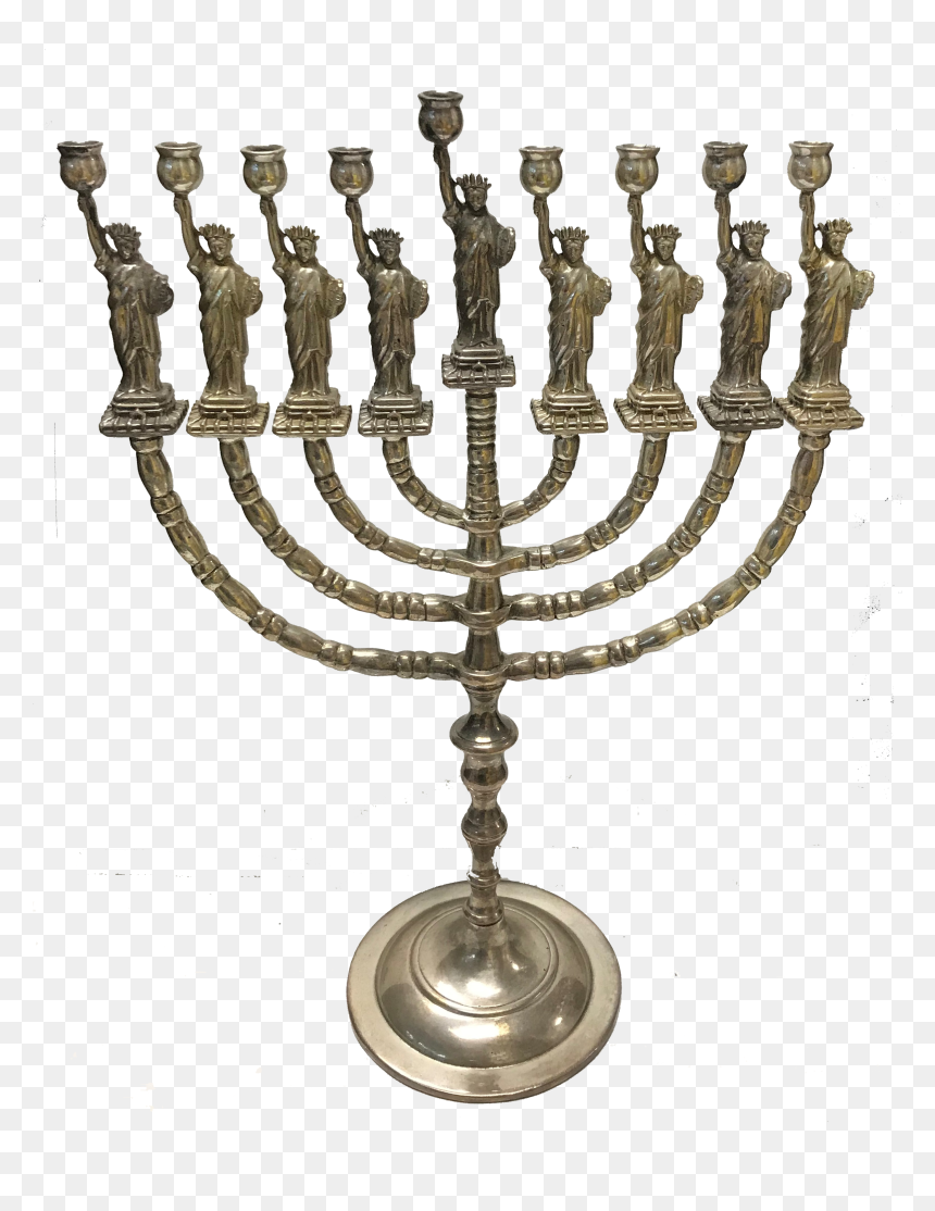 Advent Candle, HD Png Download - menorah png