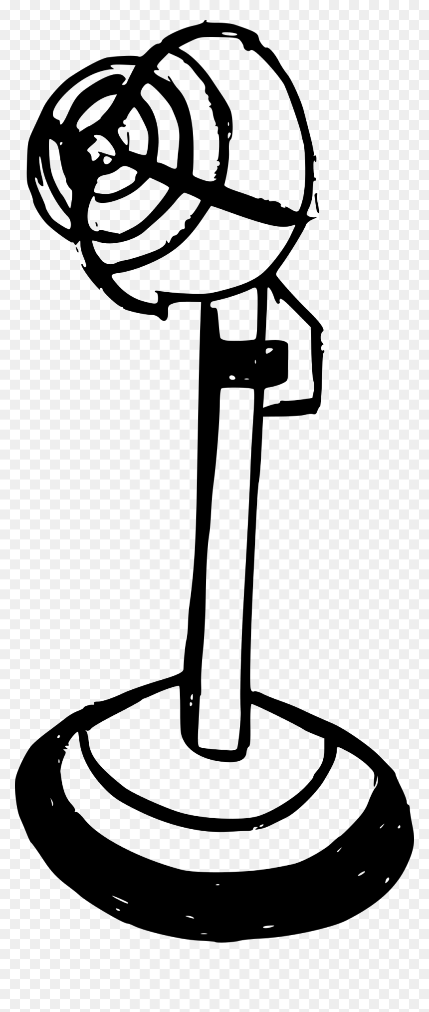 Clip Art, HD Png Download - vintage microphone png