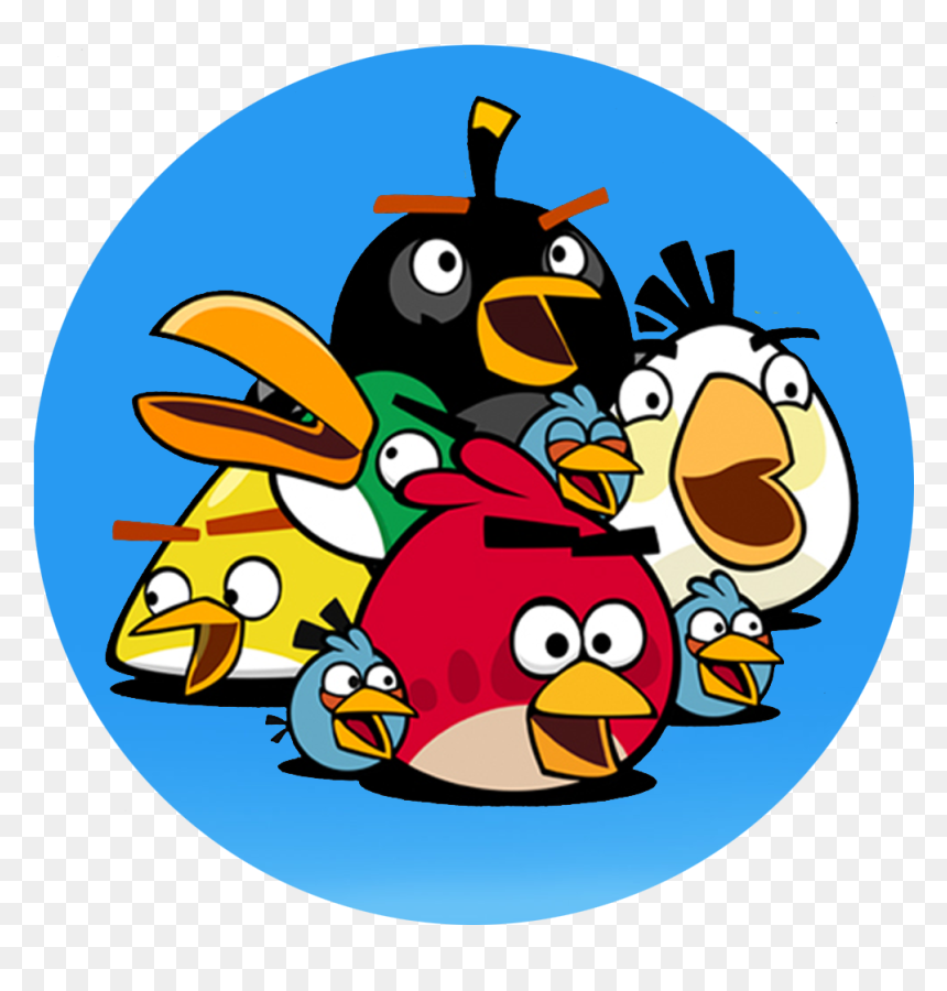 Angry Birds Family - Angry Birds, HD Png Download - angry birds png